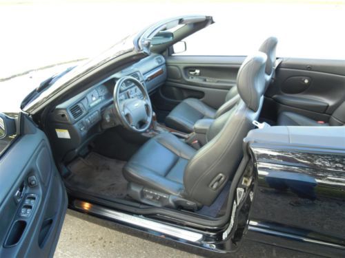 2004 VOLVO C70 CONVERTIBLE TRIPLE BLACK 242HP AUTO 1-FLORIDA OWNER! NO RESERVE!!, image 42