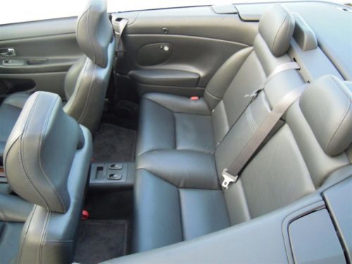 2004 VOLVO C70 CONVERTIBLE TRIPLE BLACK 242HP AUTO 1-FLORIDA OWNER! NO RESERVE!!, image 43