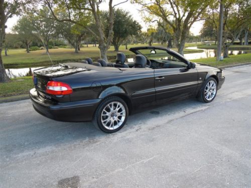 2004 VOLVO C70 CONVERTIBLE TRIPLE BLACK 242HP AUTO 1-FLORIDA OWNER! NO RESERVE!!, image 55