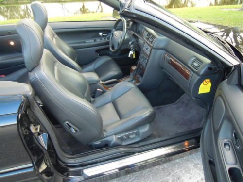 2004 VOLVO C70 CONVERTIBLE TRIPLE BLACK 242HP AUTO 1-FLORIDA OWNER! NO RESERVE!!, image 56