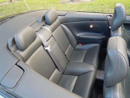 2004 VOLVO C70 CONVERTIBLE TRIPLE BLACK 242HP AUTO 1-FLORIDA OWNER! NO RESERVE!!, image 62