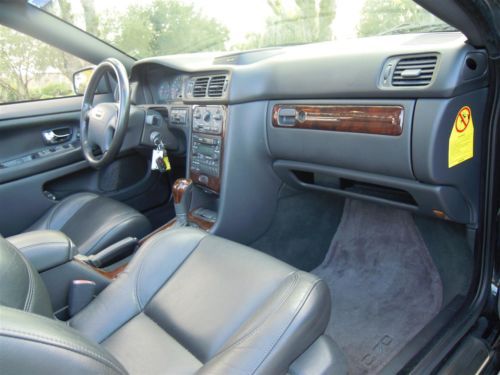2004 VOLVO C70 CONVERTIBLE TRIPLE BLACK 242HP AUTO 1-FLORIDA OWNER! NO RESERVE!!, image 64