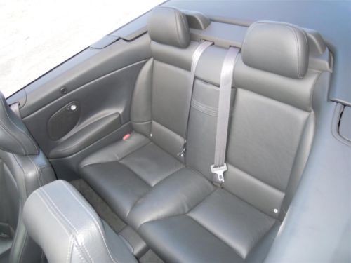 2004 VOLVO C70 CONVERTIBLE TRIPLE BLACK 242HP AUTO 1-FLORIDA OWNER! NO RESERVE!!, image 74