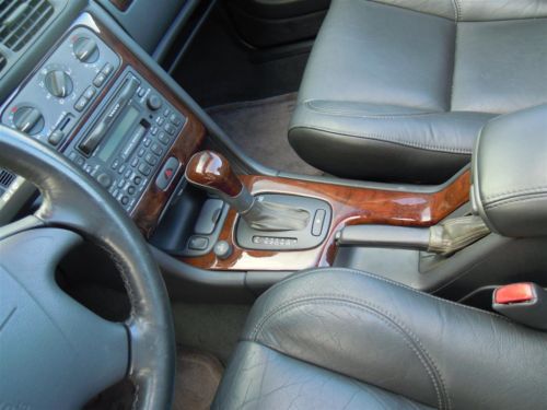 2004 VOLVO C70 CONVERTIBLE TRIPLE BLACK 242HP AUTO 1-FLORIDA OWNER! NO RESERVE!!, image 75