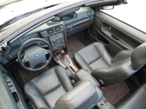 2004 VOLVO C70 CONVERTIBLE TRIPLE BLACK 242HP AUTO 1-FLORIDA OWNER! NO RESERVE!!, image 87