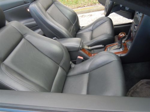 2004 VOLVO C70 CONVERTIBLE TRIPLE BLACK 242HP AUTO 1-FLORIDA OWNER! NO RESERVE!!, image 95