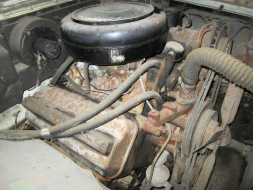 1955 chrysler imperial 2 door hardtop with hemi  barn find