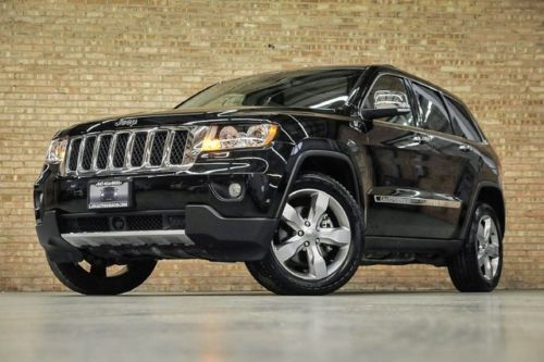 2013 jeep grand cherokee overland! 1ownr! loaded! navigation! pano roof! xenons!