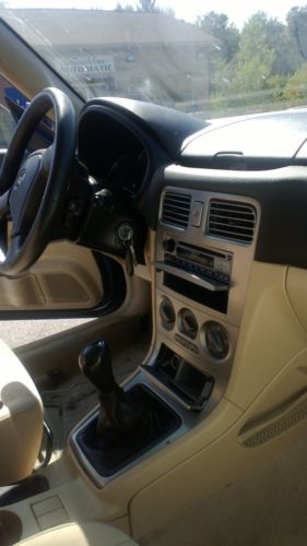 2008 subaru forester x wagon 4-door 2.5l