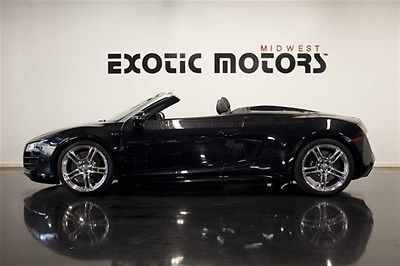 2011 audi r8 spyder 5.2l 6-speed 3k miles only $134,888