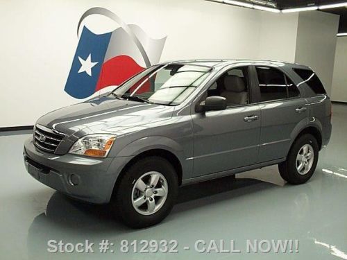 2008 kia sorento lx 3.3l v6 leather cd audio only 52k texas direct auto