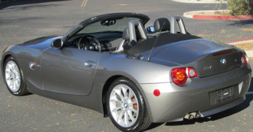 2004 bmw z4 2.5i convertible 2-door 2.5l premium pkg manual trans only 73k miles