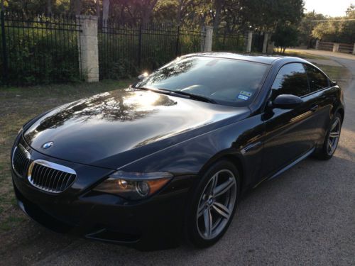 2007 bmw m6 base coupe 2-door 5.0l