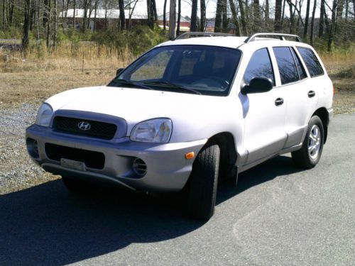 2001 hyundai santa fe gl sport utility 5-door 2.4l super clean nice economical