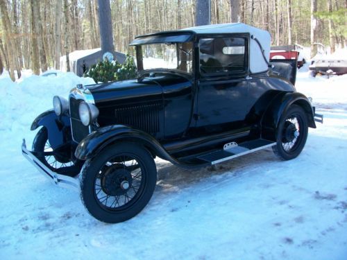1929 barn fresh ford model a sport coupe