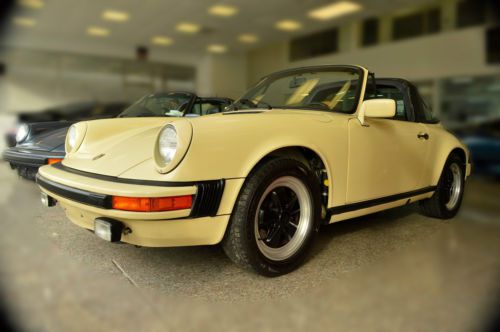 1980 911 sc targa 1-owner well cared for california car in excellent condition
