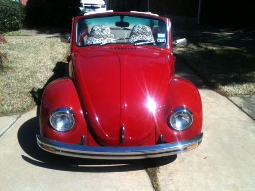 1969 volkswagen beetle  1776cc engine (custom)  beautiful car.