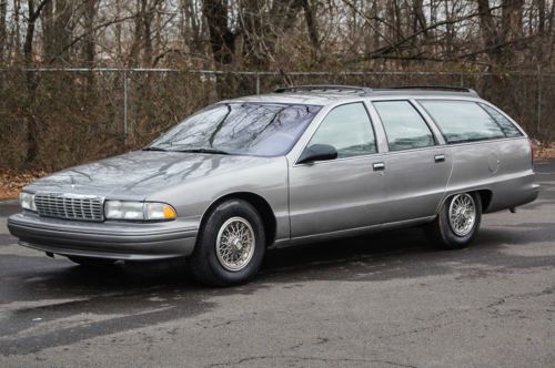 1996 chevrolet caprice classic 4wd wagon 3rd row serviced 1 owner florida carfax