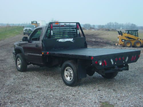 2004 chevy cheverolet 2500 hd 3/4 ton truck flatbed 4x4 4 wheel drive, US $6,900.00, image 2