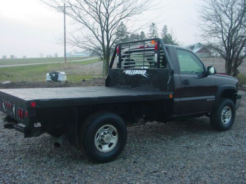 2004 chevy cheverolet 2500 hd 3/4 ton truck flatbed 4x4 4 wheel drive, US $6,900.00, image 3