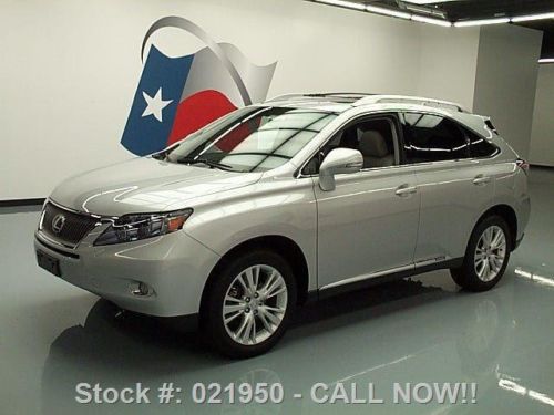 2010 lexus rx450h hybrid awd sunroof nav rear cam 37k texas direct auto