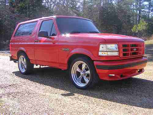 1996 Ford bronco convertible