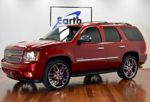 2012 chevrolet tahoe ltz, nav, rear dvd, sunroof, 24&#039;&#039; wheels, 1 owner!