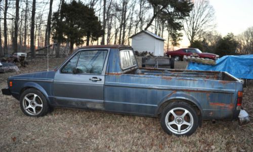 1980 volkswagen rabbit truck turbo diesel 5-speed