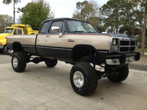 1992 dodge diesel 4 x 4