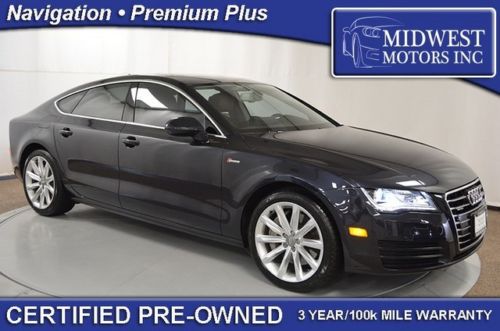 2013 audi a7 premium plus quattro awd certified navigation 2014