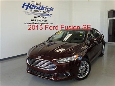 Fusion se fwd sedan 1.6l l4 sfi dohc 16v turbo maroon, low low miles, almost new