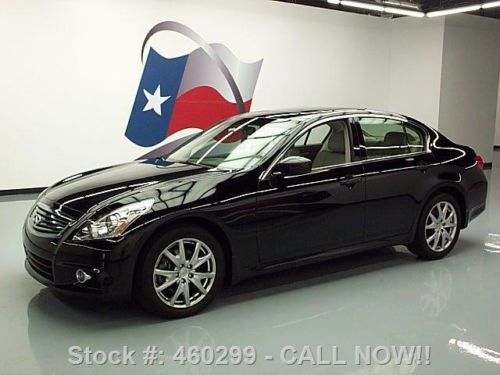 2010 infiniti g37x s awd sedan sunroof nav rear cam 46k texas direct auto