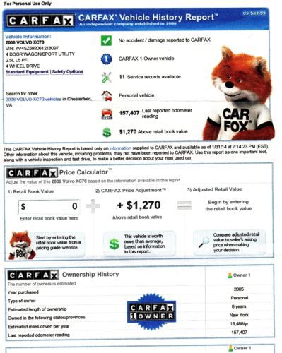 2006 Volvo XC70 Base Wagon 4-Door 2.5L, US $7,295.00, image 13