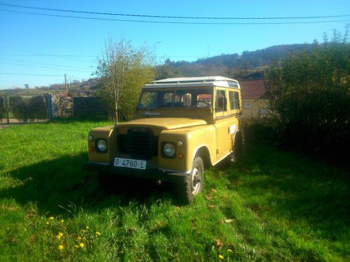 Land rover santana diesel 88 inch 1984 lhd station wagon 9 seater swb original