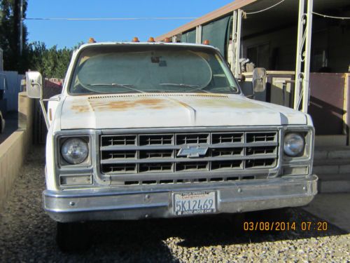 1979 silverado 3500 hd - duelly with fiber glass shell - awesome!