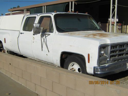1979 Silverado 3500 HD - DUELLY With Fiber Glass Shell - AWESOME!, image 2