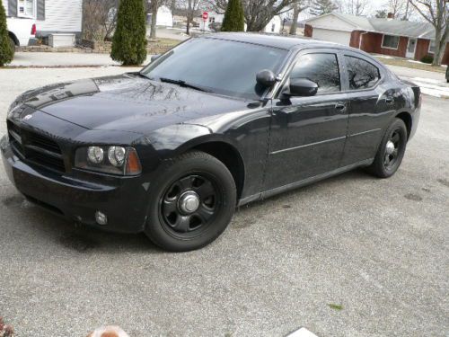 2010 dodge charger police package only 9,840 miles!!!! never used as police car!