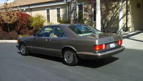 1987 mercedes benz 560 sec. all original