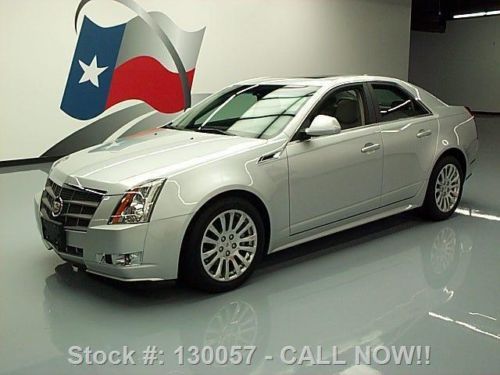 2011 cadillac cts premium pano roof nav rear cam 15k mi texas direct auto