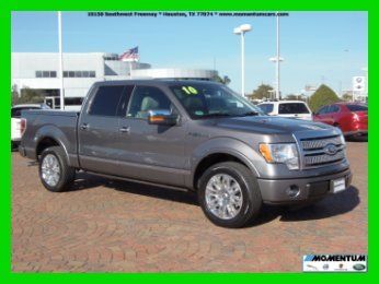 2010 ford f-150 platinum 32k miles*navigation*sunroof*heat&amp;vent seats*we finance