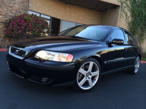 2004 volvo s60r 6-speed mt - 300hp turbo - all wheel dr