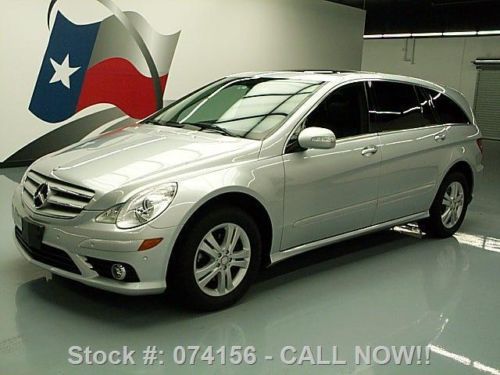 2008 mercedes-benz r350 4matic/awd p1 sunroof 7pass 63k texas direct auto