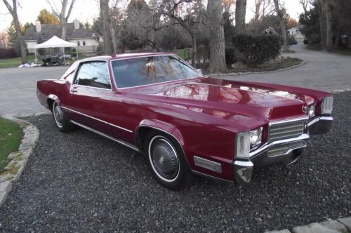 Beautiful - rare 1970 cadillac eldorado 93,757 original miles - 2 owners