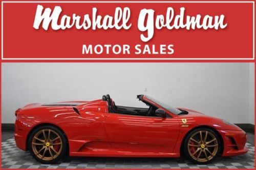 2009 ferrari 16m scuderia spider rosso corsa red 4400 miles 1 of 499 produced