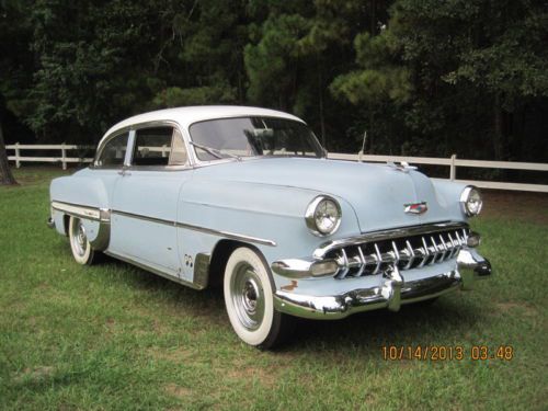 1954 chevrolet bel air base sedan 2-door 3.8l