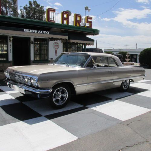 1963 impala 2 door hard top 327 auto new mexico car