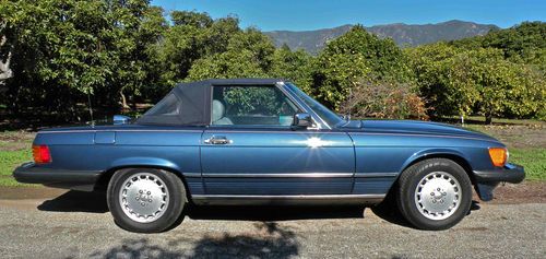 1987 mercedes-benz 560sl roadster