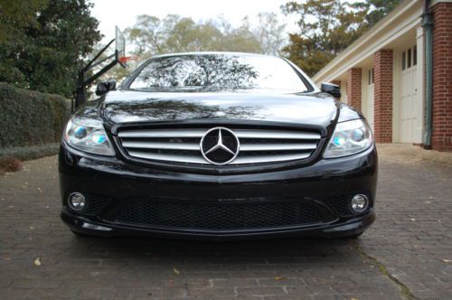 Stunning black on black cl550 sport every option available