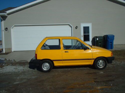 1991 Ford Festiva GL Hatchback 2-Door 1.3L, image 4