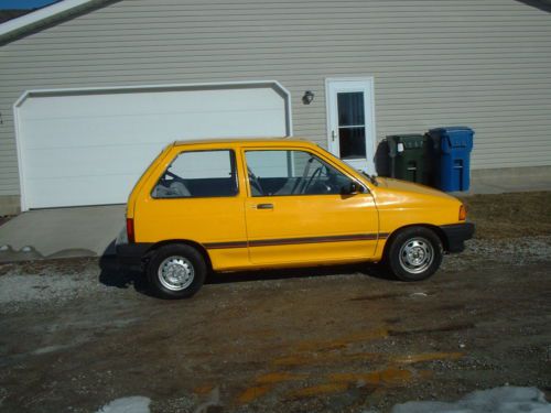 1991 Ford Festiva GL Hatchback 2-Door 1.3L, image 7